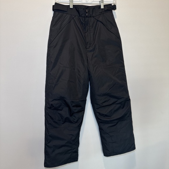 LONDON FOG BLACK SNOW PANTS Youth Medium 10-12 - Picture 1 of 7